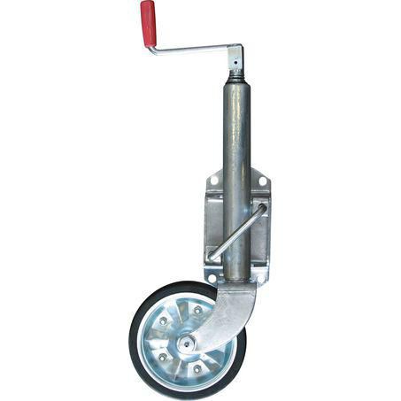 8 Inch Heavy-Duty Jockey Wheel with Swivel Bracket