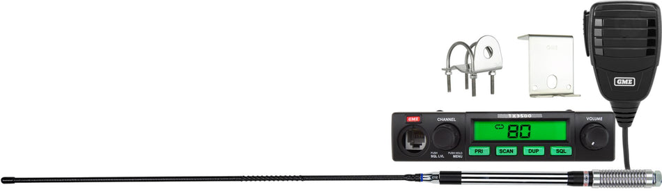 GME 5 WATT COMPACT UHF CB RADIO - VALUE PACK TX3500SVP
