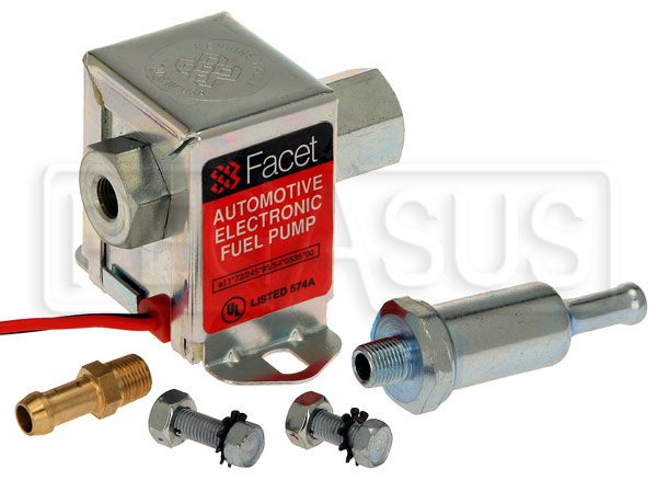 FACET CUBE SOLID STATE FUEL PUMP KIT (12V) FEP42SV