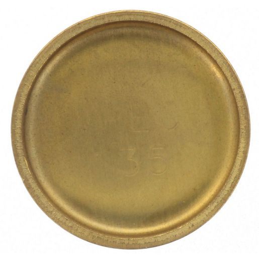 ACL Frost Plug Cup Brass Metric 35mm (10 PACK)