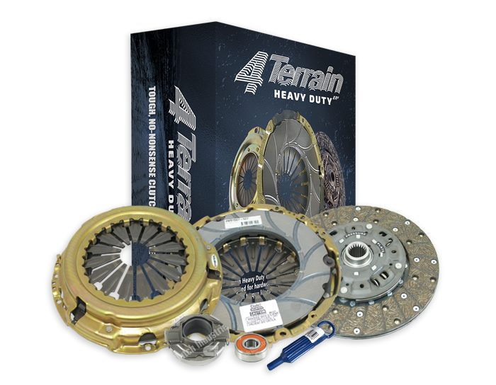 CLUTCH KIT 275MM 4TERRAIN HEAVY DUTY KIT FOR TOYOTA HILUX PRADO KUN26 KUN SERIES