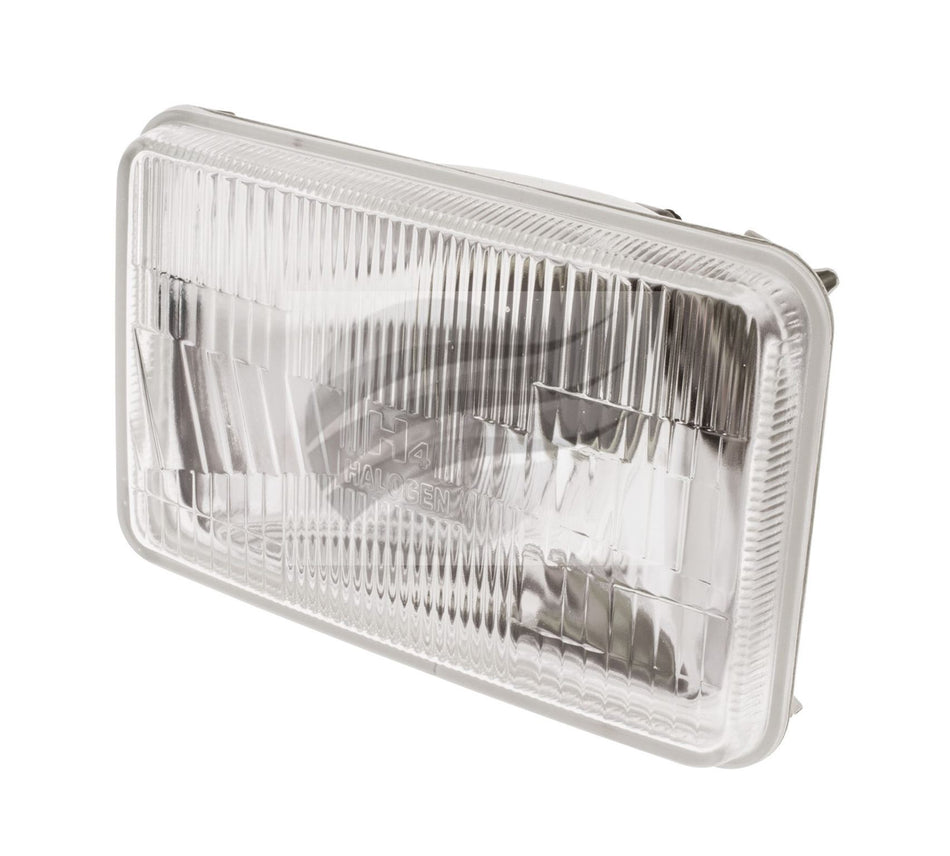 Sealed Beam Headlamp - High/Low 12V 100 X 165mm 60/50W 3 Blade Terminals