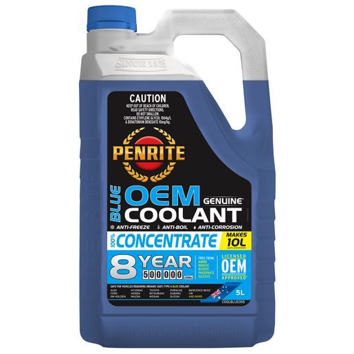 PENRITE BLUE OEM APPROVED COOLANT CONCENTRATE 5L COOLBLUE005