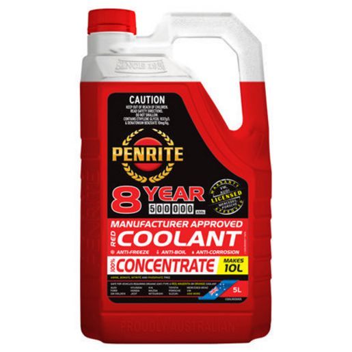 PENRITE RED OEM APPROVED COOLANT CONCENTRATE 5L COOLRED005