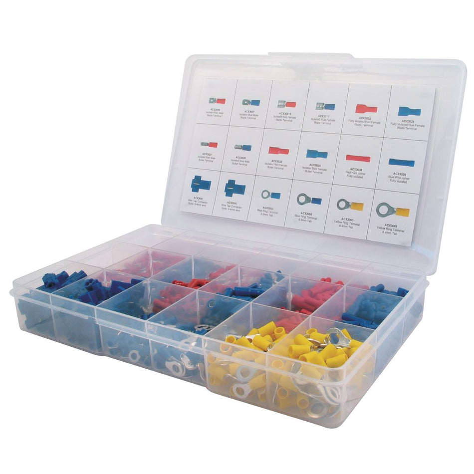 CRIMP TERMINAL ASSORTMENT KIT WITHOUT CRIMPING TOOL (ACX3101)