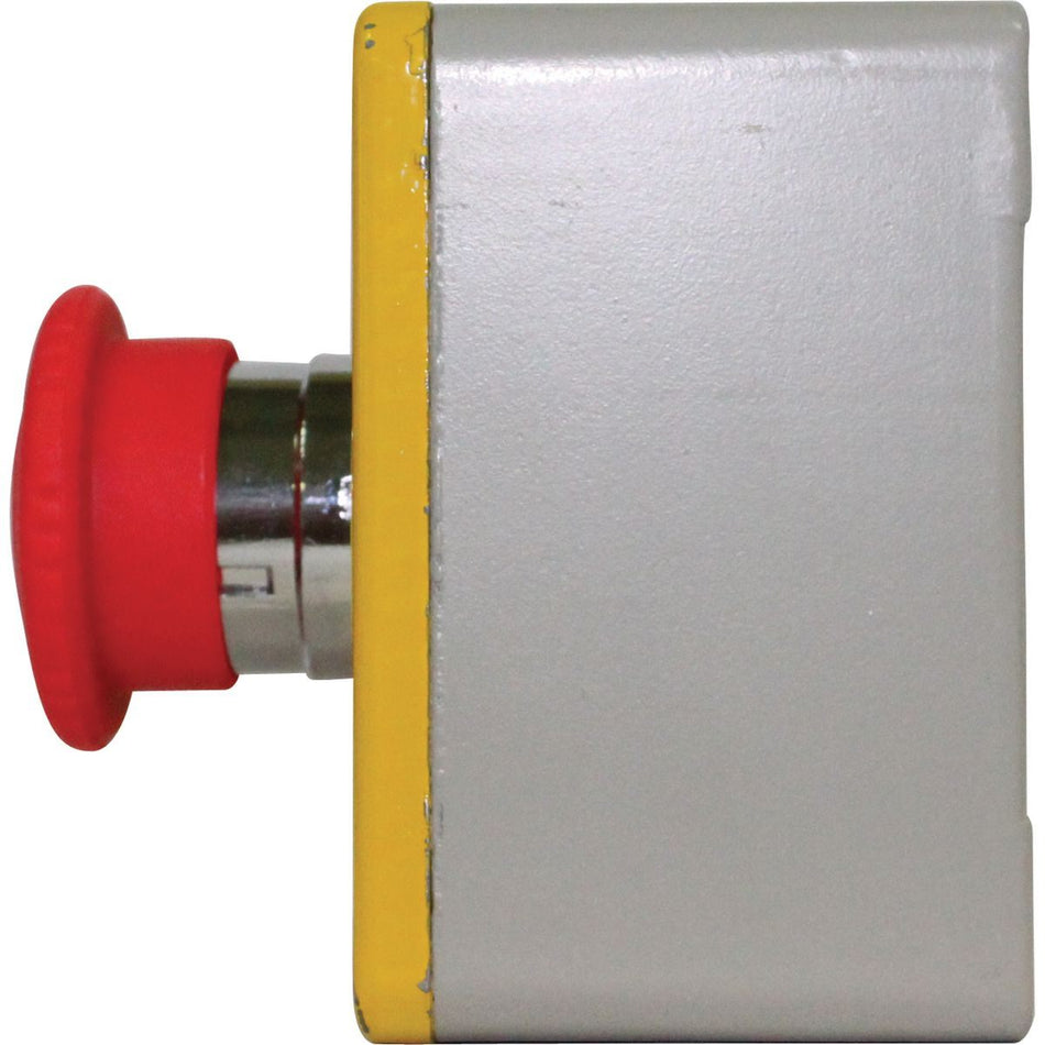 EMERGENCY STOP SWITCH ON - OFF /OFF - ON. METAL ENCLOSURE