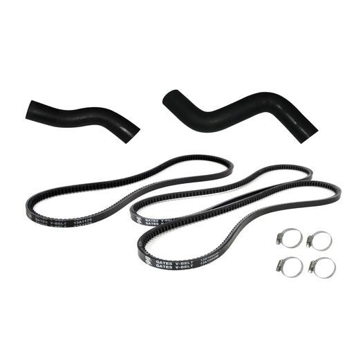 RADIATOR HOSE & BELT KIT FOR TOYOTA LANDCRUISER 1KZ-TE KZJ90 KZJ95
