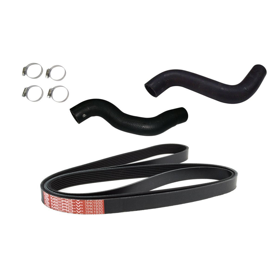 RADIATOR HOSE & DRIVE BELT KIT (GATES) FOR TOYOTA LANDCRUISER PRADO KDJ120R