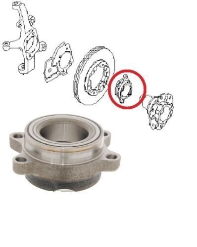 NISSAN CARAVAN WHEEL BEARING HUB FRONT URVAN E25 2001-2012