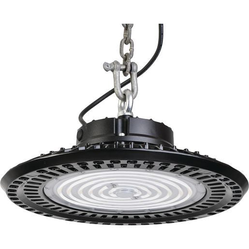 OEX 200W LED High Bay Workshop Light 240V 28,700 Lumens plug & play garage light