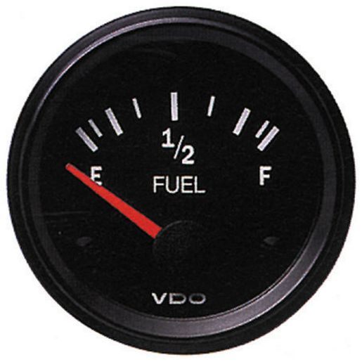 FUEL GAUGE 12V VDO 10- 180 OHMS 52MM