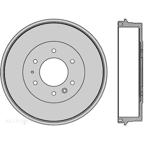 MAZDA BOUNTY REAR BRAKE DRUM 295MM YEAR 1999 ONWARDS WL-T MAZDA BT50 (SINGLE)