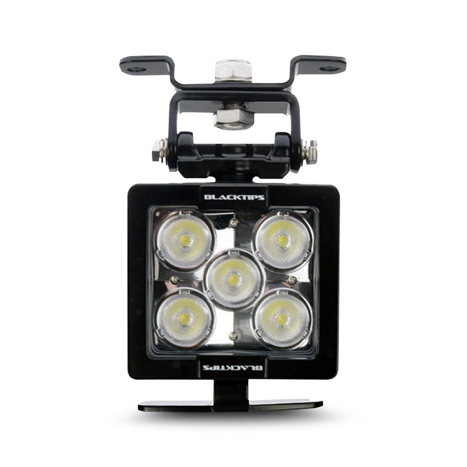 BLACKTIPS 5 LED WORK LIGHT 60Â° WITH HANDLE MARINE GRADE!!