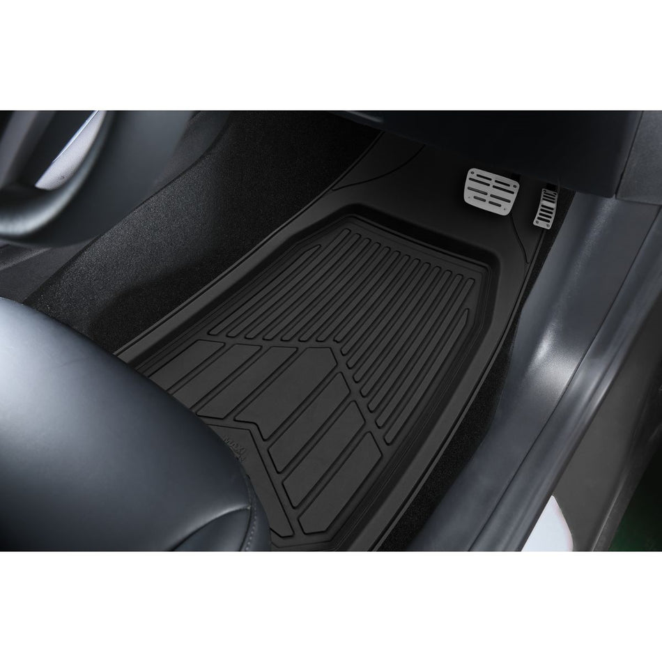 RUBBER FLOOR MATS DEEP DISH PAIR (FRONT)