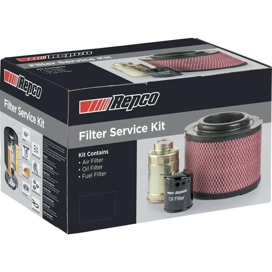 FILTER SERVICE KIT OIL AIR FUEL RSK1 FOR TOYOTA LANDCRUISER DYNA TOYOACE