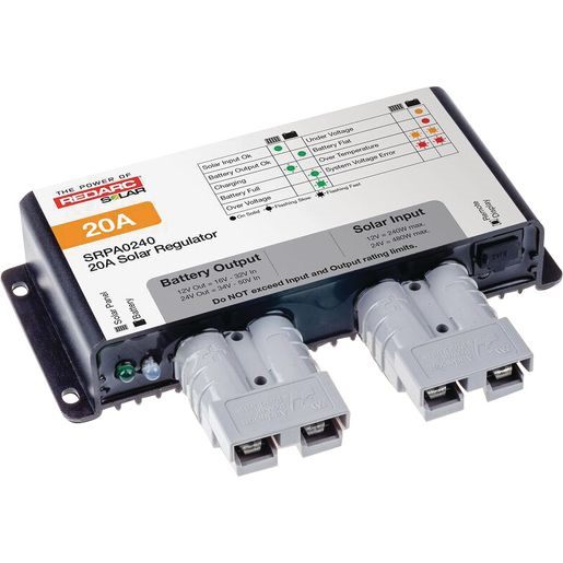 REDARC 20A SOLAR REGULATOR ANDERSON CONNECTION SRPA0240