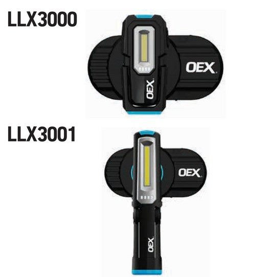 OEX 250LM COB INSPECTION LIGHT/TORCH WITH MAGNETIC WIRELESS CHARGER LLX3000
