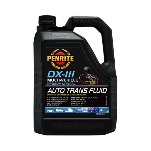 PENRITE ATF DXIII MULTIVEHICLE AUTOMATIC TRANSMISSION FLUID 4L ATFDX3004 X 2