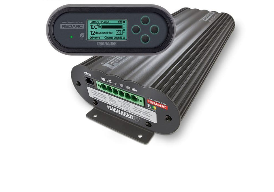 REDARC BATTERY MANAGEMENT SYSTEM 12V/24V IN, 12V 15A OUT (NOMINAL) BMS1215S3