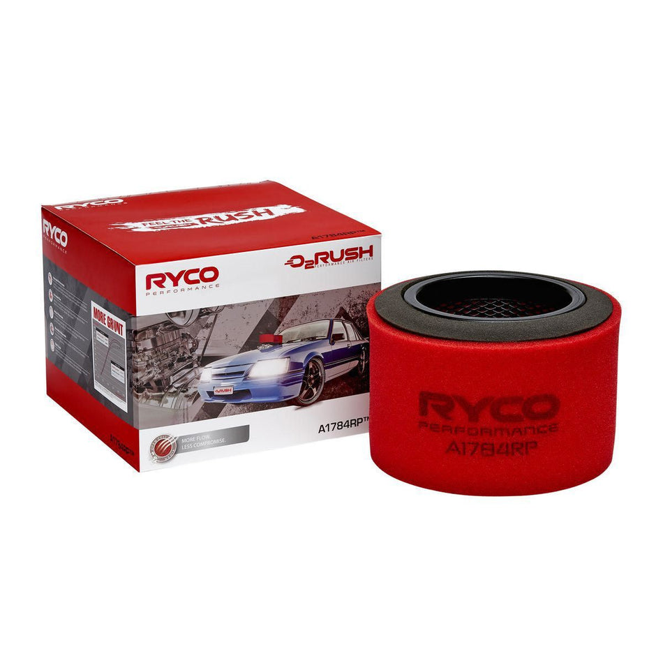 RYCO PERFORMANCE 02 RUSH AIR FILTER MAZDA BT-50 FORD RANGER 3.2 DIESEL A1784RP