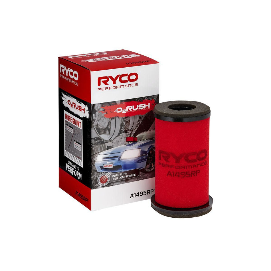 RYCO PERFORMANCE O2 RUSH AIR FILTER NISSAN NAVARA TERRANO DIESEL A1495RP