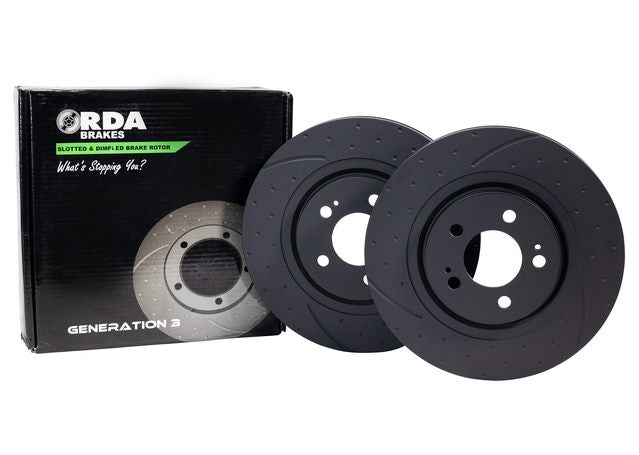 FRONT DISC BRAKE ROTORS PERFORMANCE FOR TOYOTA LANDCRUISER VDJ76 78 VDJ79 322MM