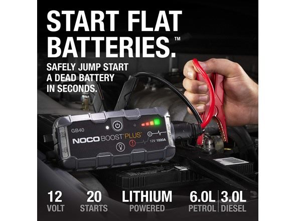 NOCO BOOST 12V 500A JUMP STARTER (JUMPS UP TO 4L VEHICLES)