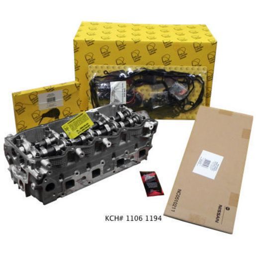 NISSAN NAVARA COMPLETE CYLINDER HEAD KIT YD25DDTI COMMON RAIL DIESEL D22 D40