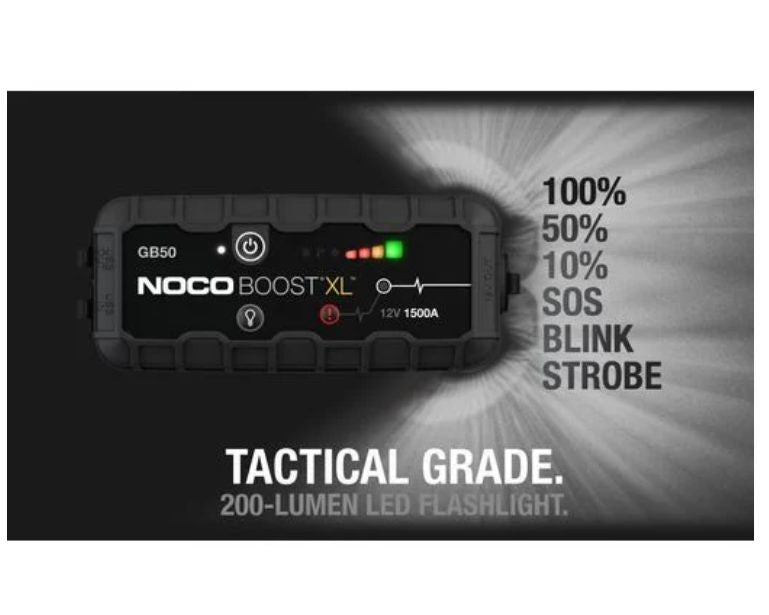 NOCO BOOST 12V 1500A JUMP STARTER GB50 JUMP PACK