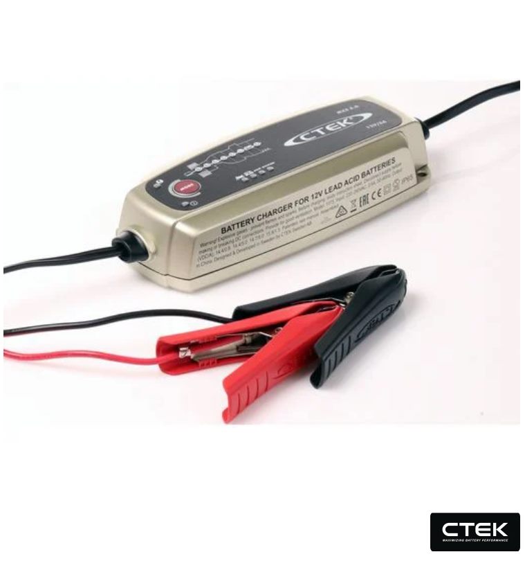 CTEK BATTERY CHARGER 12V 5AMP MXS5.0 RATED TO 110AH BATTERIES