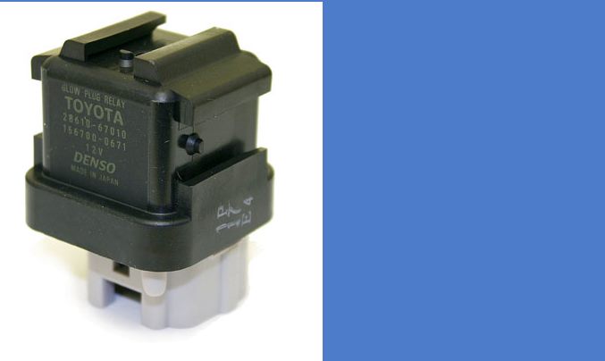 GLOW PLUG RELAY FOR TOYOTA 28601-54120 28160-67010 156700-0670/0720 3L 5L 2.8
