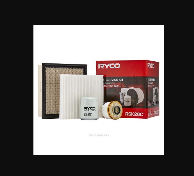 ISUZU D-MAX FILTER SERVICE KIT AIR OIL FUEL CABIN FILTERS RSK28C 2012- ON