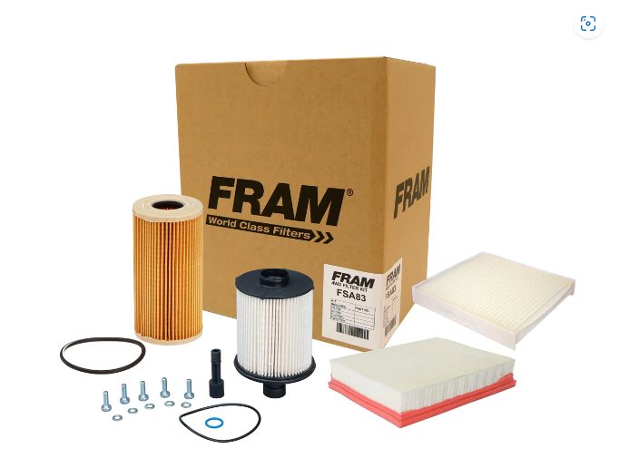 FRAM 4wd Filter Kit for Nissan Navara D23 NP300 15-20 AIR OIL FUEL CABIN FILTERS