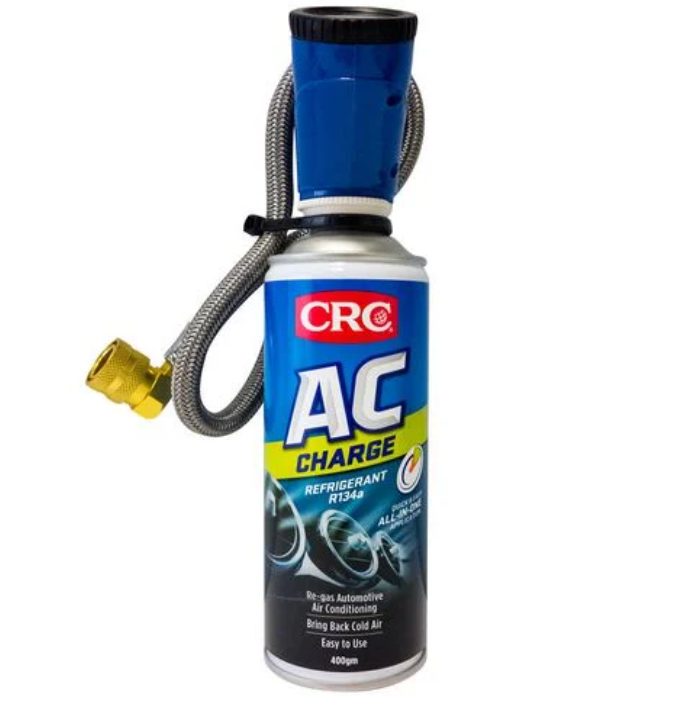 CRC AC CHARGE REFILL & HOSE 400G AIR CONDITIONING REFRIGERANT R134A