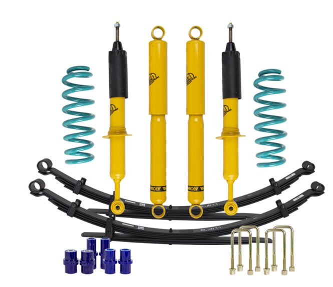MITSUBISHI TRITON 4WD 2006-15 LIFT JUNKIE 2" SUSPENSION LIFT KIT (MONROE SHOCKS)