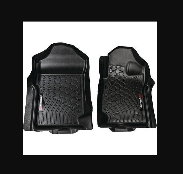 MOULDED FRONT FLOOR MATS NAVARA RANGER D-MAX HILUX TRITON PRADO BT50 LANDCRUISER