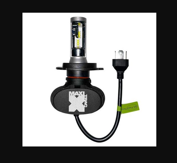 Maxi Trac H4 LED Headlight Bulb Pair, 12/24V 5600Lm 6000K