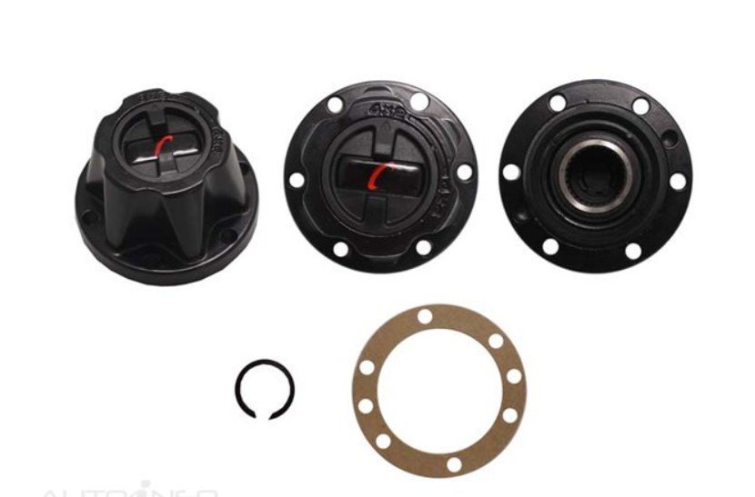 FREE WHEELING HUB MANUAL TOYOTA LANCRUISER HILUX 4 RUNNER >97 30 SPLINE LN106
