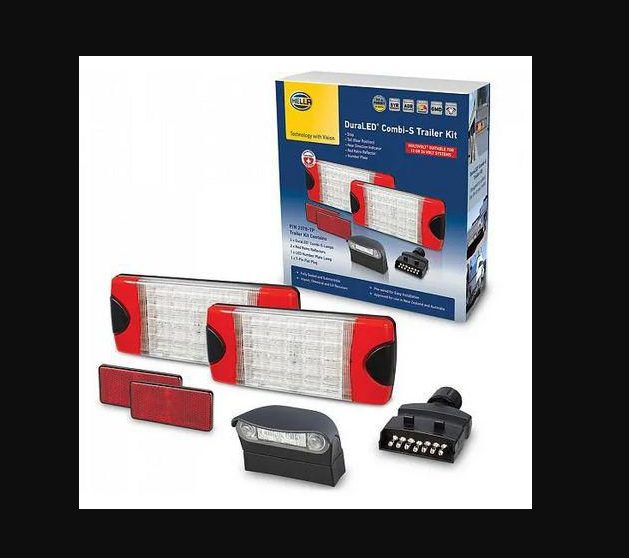 HELLA Duraled Combi-S Lamp Trailer Pack Kit