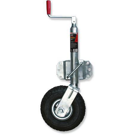 10 Inch Pneumatic Jockey Wheel with Swivel Bracket