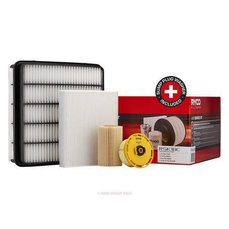 Toyota LandCruiser VDJ200 (1VD-FTV) 11/2007 - 03/2019 filter service kit