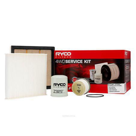 ISUZU D-MAX TF, MU-X UC (4JJ1-TCX) FILTER SERVICE KIT