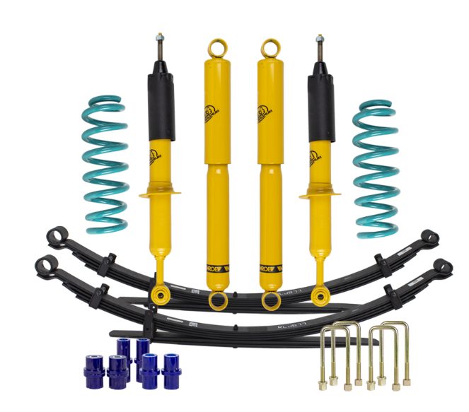 ISUZU D-MAX TFS85 2012- LIFT JUNKIE 2" SUSPENSION LIFT KIT (MONROE SHOCKS)