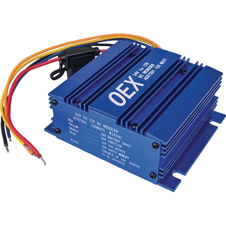 VOLTAGE REDUCER 24V TO 12V SWITCH MODE SINGLE CIRCUIT 10AMP ACX7201