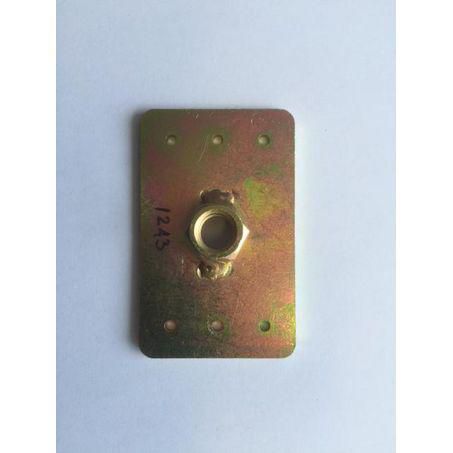 Right Front seat belt mounting Plate with Nut 50 x 80 NZ safe