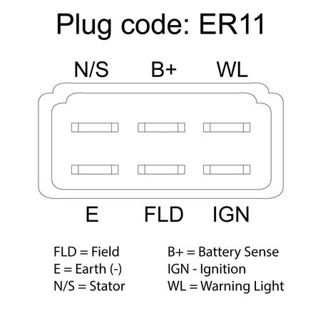 NISSAN EXTERNAL VOLTAGE REGULATOR L16 L26 A10 L24 L26 H20 Z20 P40 A12 A14 A15