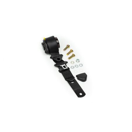 APV Seat Belt O/B 90/90 Black with buckle/stem