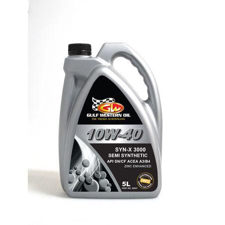 Gulf Western Syn-X 3000 10W40 Engine Oil