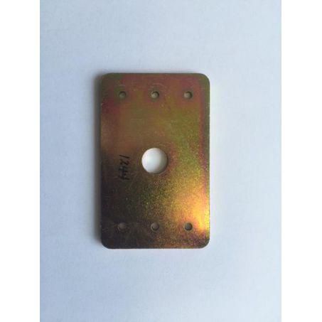 Right Front seat belt mounting Plate no nut flat 50 x 80 NZ safe