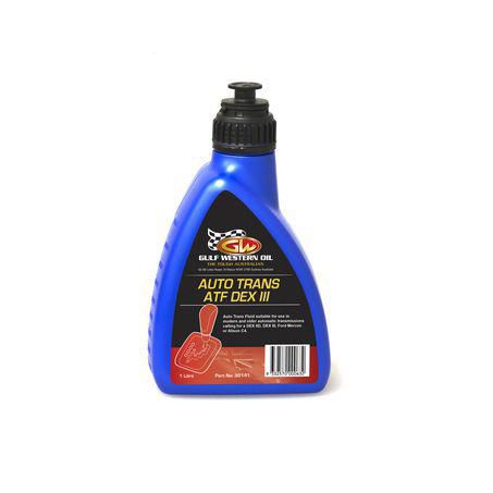 Gulf Western Autotrans DEX3 Automatic Transmission Fluid - 1L